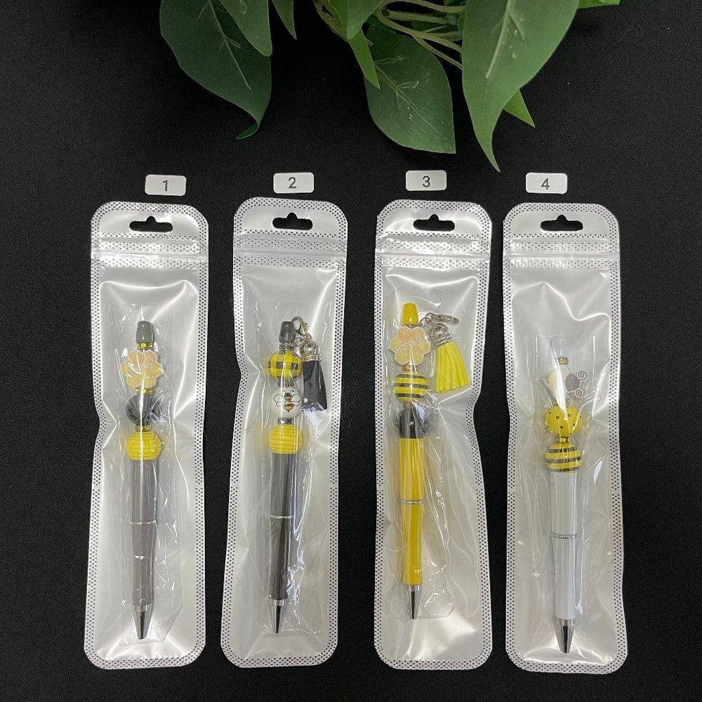 NEW Handmade / Handcrafted Writing BEE Bead Pen